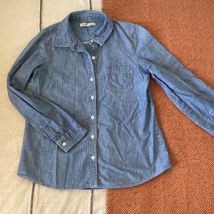 Old Navy Chambray Button Up